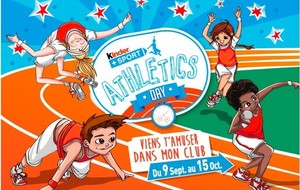 Kinder+Sport Athletics Day - 30 septembre