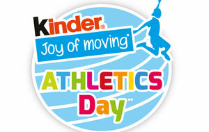 Kinder Joy of Moving Athletics Day